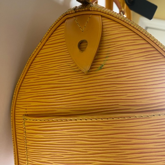 Louis Vuitton Speedy 25 Yellow Epi Leather - Picture 7 of 16